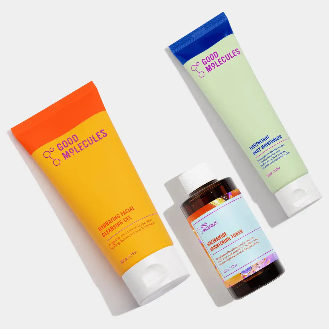 Good Molecules Cleanse, Tone & Moisturize